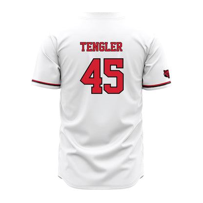 Arkansas State - NCAA Baseball : Ckyler Tengler - White Jersey-1