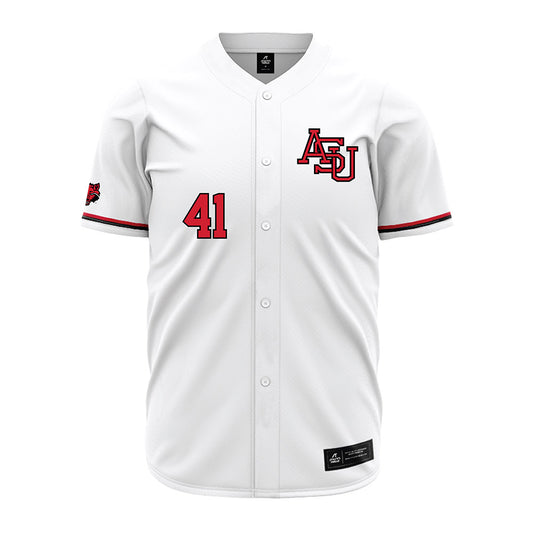 Arkansas State - NCAA Baseball : Tatem Telfer - White Jersey-0