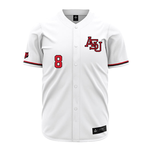 Arkansas State - NCAA Baseball : Cason Tollett - White Jersey