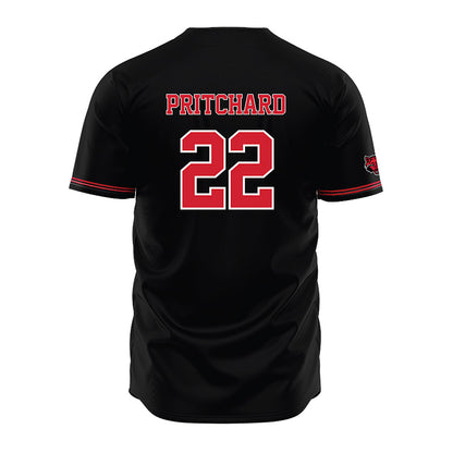 Arkansas State - NCAA Baseball : Wes Pritchard - Black Jersey-1