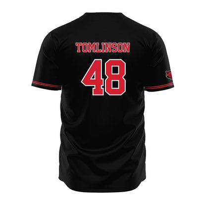 Arkansas State - NCAA Baseball : Houston Tomlinson - Black Jersey-1