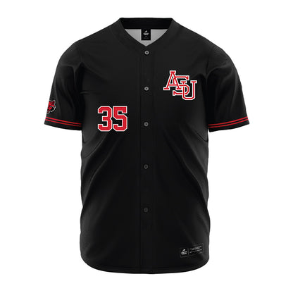 Arkansas State - NCAA Baseball : Ashton Quiller - Black Jersey