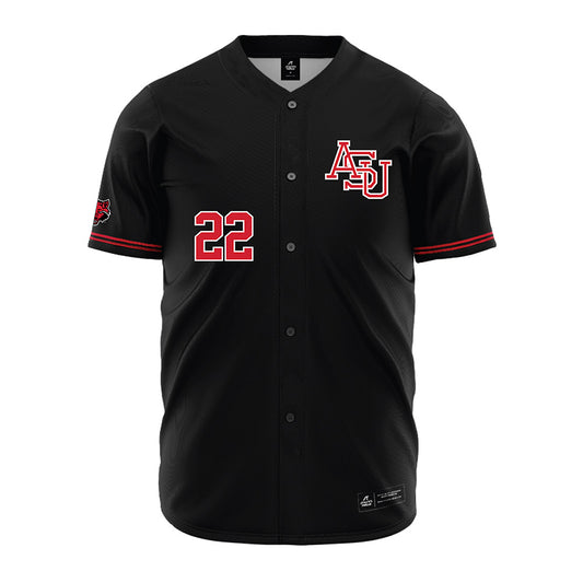 Arkansas State - NCAA Baseball : Wes Pritchard - Black Jersey-0