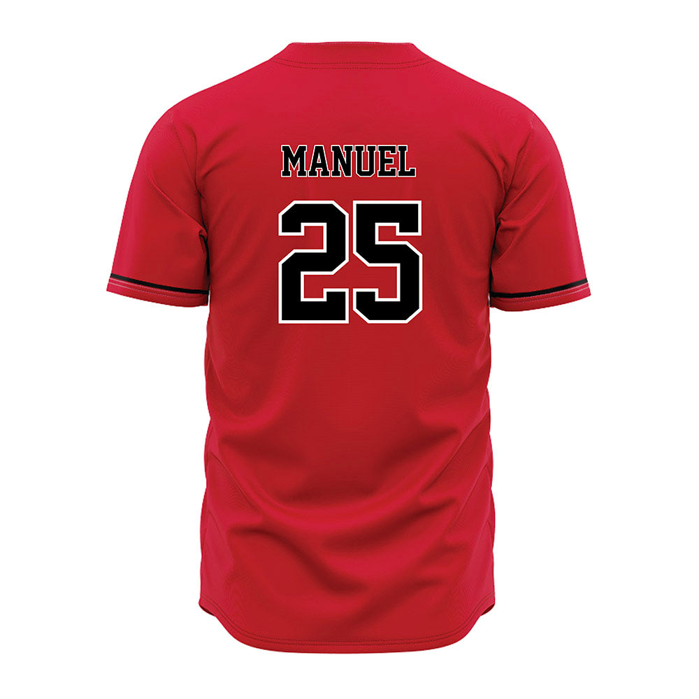 Arkansas State - NCAA Baseball : Cole Manuel - Red Jersey-1