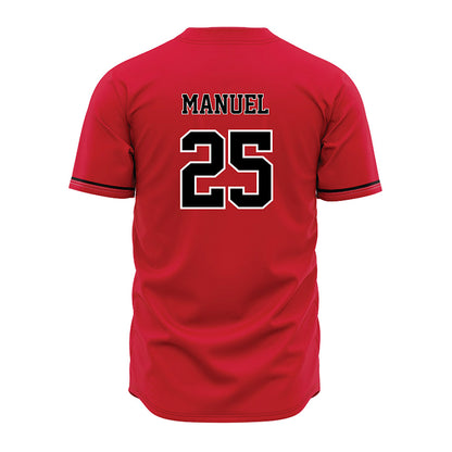 Arkansas State - NCAA Baseball : Cole Manuel - Red Jersey-1