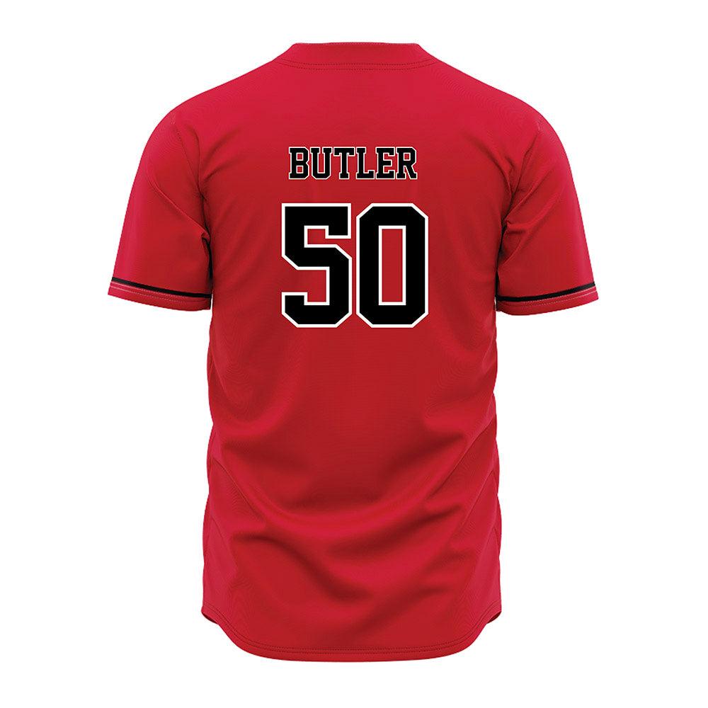 Arkansas State - NCAA Baseball : Zac Butler - Red Jersey