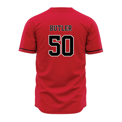 Arkansas State - NCAA Baseball : Zac Butler - Red Jersey