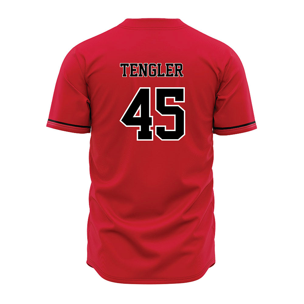 Arkansas State - NCAA Baseball : Ckyler Tengler - Red Jersey-1