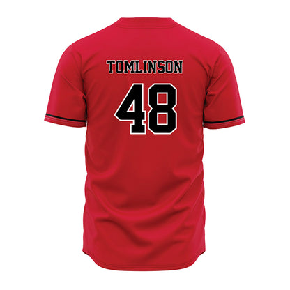 Arkansas State - NCAA Baseball : Houston Tomlinson - Red Jersey-1