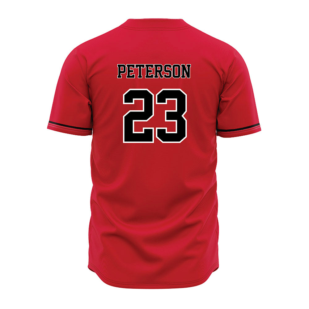 Arkansas State - NCAA Baseball : Sam Peterson - Red Jersey-1