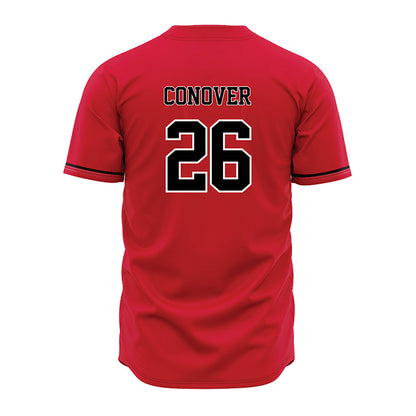 Arkansas State - NCAA Baseball : Jacob Conover - Red Jersey