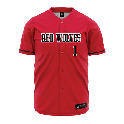 Arkansas State - NCAA Baseball : Kaden Amundson - Red Jersey