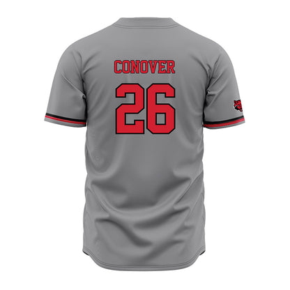 Arkansas State - NCAA Baseball : Jacob Conover - Grey Jersey