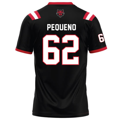 Arkansas State - NCAA Football : Jacob Pequeno - Black Football Jersey