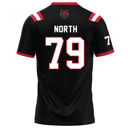Arkansas State - NCAA Football : Baker North - Black Football Jersey
