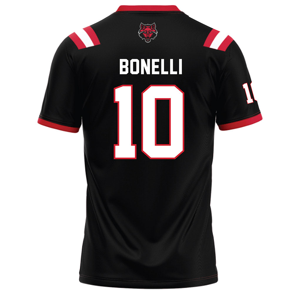 Arkansas State - NCAA Football : Jaylen Bonelli - Black Football Jersey-1
