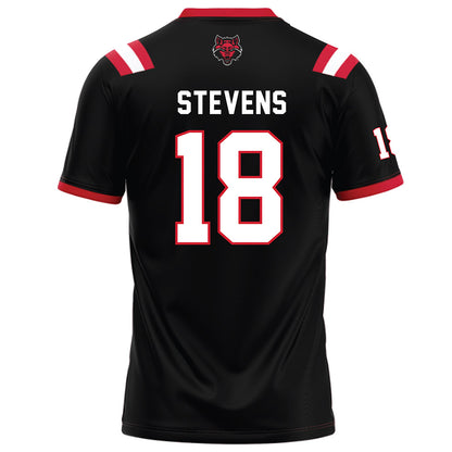 Arkansas State - NCAA Football : Romel Stevens - Black Football Jersey-1