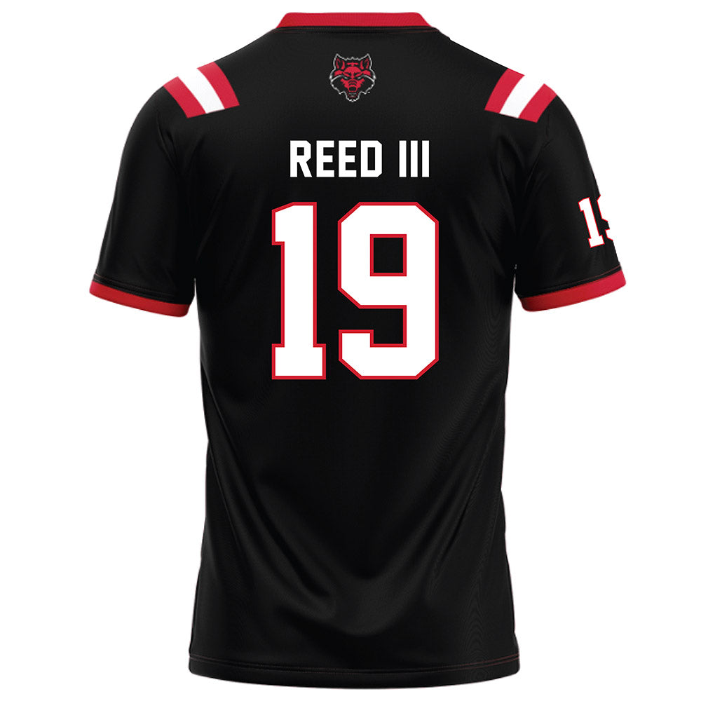 Arkansas State - NCAA Football : James Reed III - Black Football Jersey