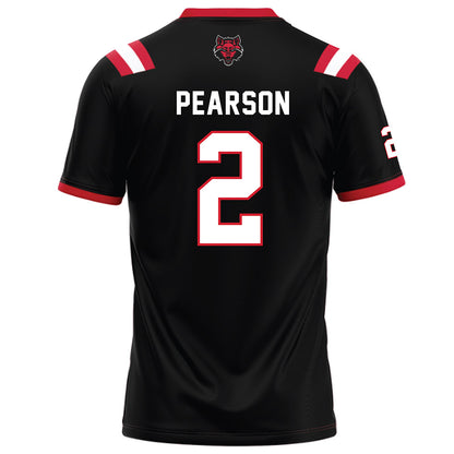 Arkansas State - NCAA Football : Christopher Pearson - Black Football Jersey