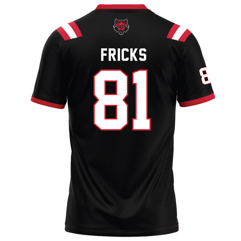 Arkansas State - NCAA Football : Javeon Fricks - Black Football Jersey-1