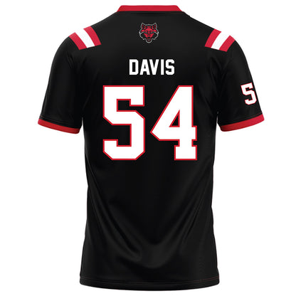 Arkansas State - NCAA Football : Walker Davis - Black Football Jersey