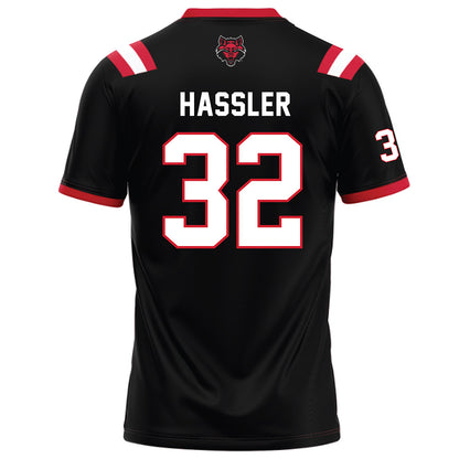 Arkansas State - NCAA Football : Ethan Hassler - Black Football Jersey