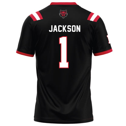 Arkansas State - NCAA Football : Braden Jackson - Black Football Jersey-1