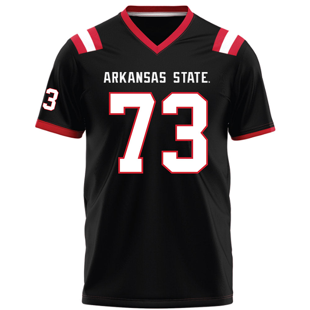 Arkansas State - NCAA Football : Kobe Williams - Black Football Jersey-0
