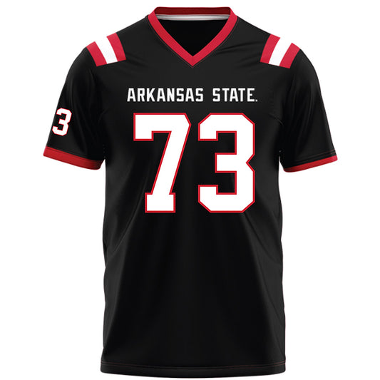Arkansas State - NCAA Football : Kobe Williams - Black Football Jersey-0