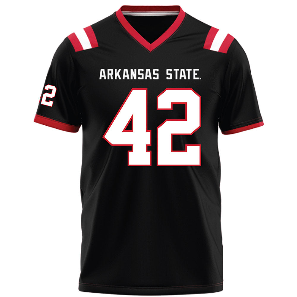 Arkansas State - NCAA Football : Shaun Williams - Black Football Jersey-0