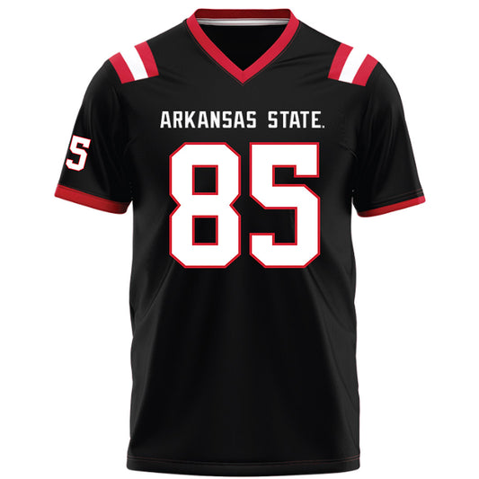 Arkansas State - NCAA Football : Tj Starks - Black Football Jersey