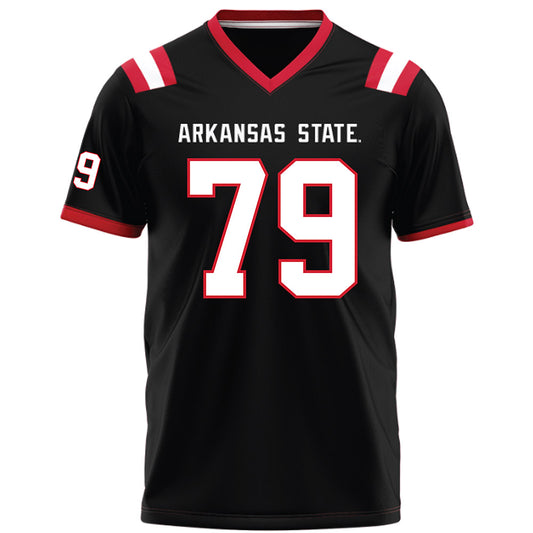 Arkansas State - NCAA Football : Baker North - Black Football Jersey