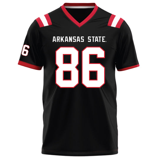 Arkansas State - NCAA Football : Blake Hegwood - Black Football Jersey