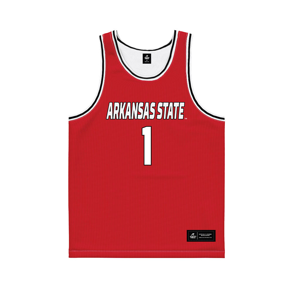 Arkansas State - NCAA Women's Basketball : Crislyn Rose - Red Basketball Jersey