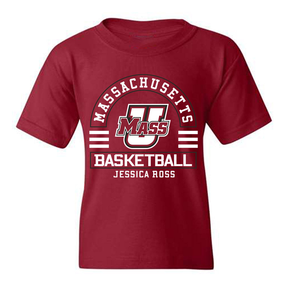 UMass - NCAA Women's Basketball : Jessica Ross - Youth T-Shirt