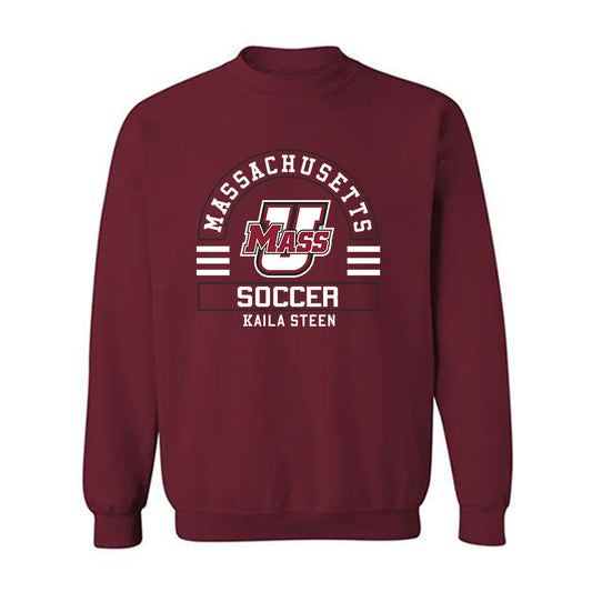 UMass - NCAA Women's Soccer : Kaila Steen - Classic Fashion Shersey Crewneck Sweatshirt-0