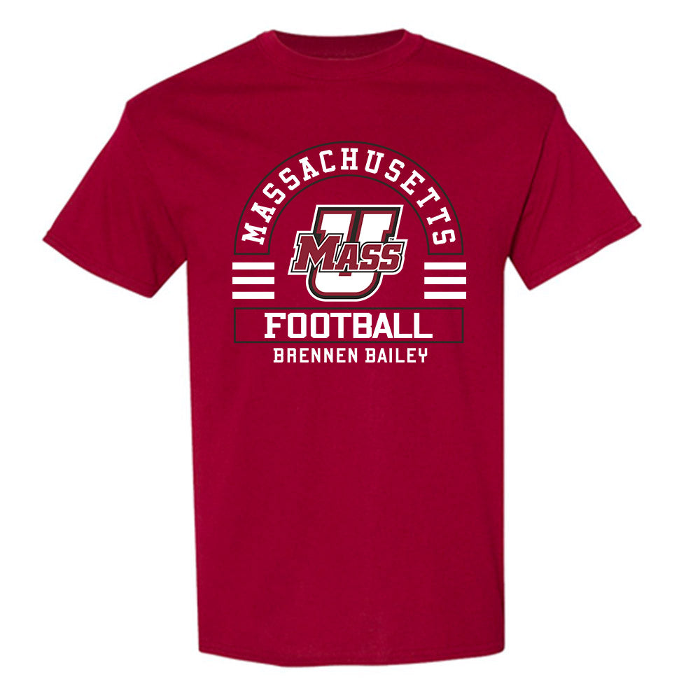 UMass - NCAA Football : Brennen Bailey - Classic Fashion Shersey T-Shirt