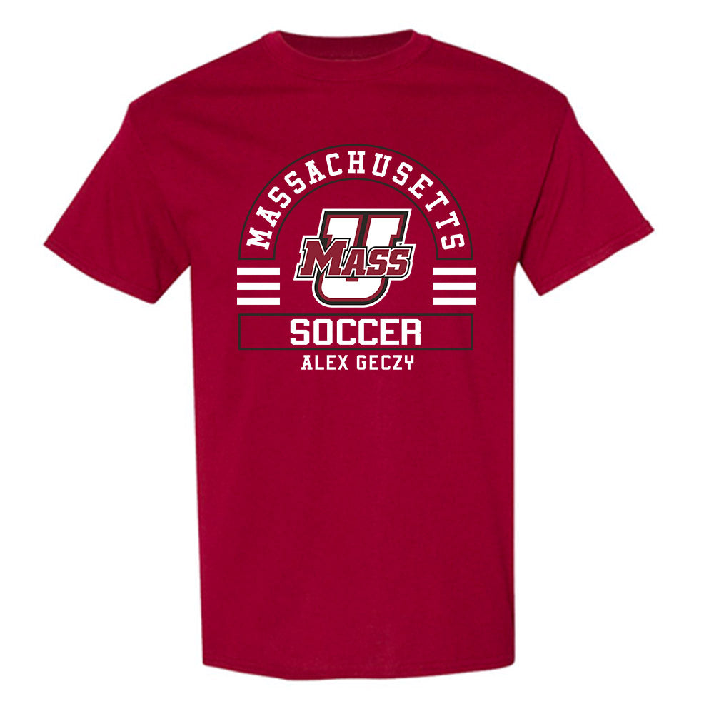 UMass - NCAA Men's Soccer : Alex Geczy - Classic Fashion Shersey T-Shirt-0