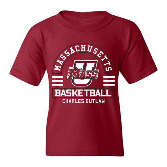 UMass - NCAA Men's Basketball : Charles Outlaw - Classic Fashion Shersey Youth T-Shirt-0