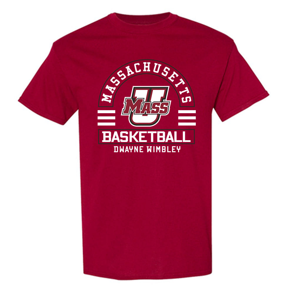 UMass - NCAA Men's Basketball : Dwayne Wimbley - Classic Fashion Shersey T-Shirt-0
