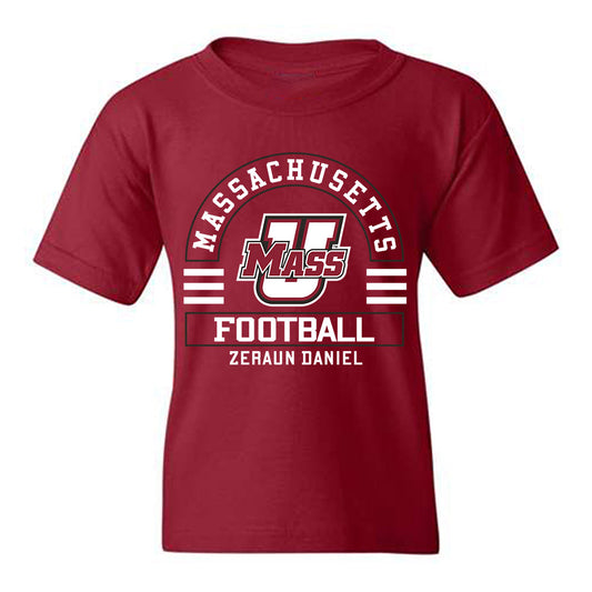 UMass - NCAA Football : Zeraun Daniel - Classic Fashion Shersey Youth T-Shirt-0