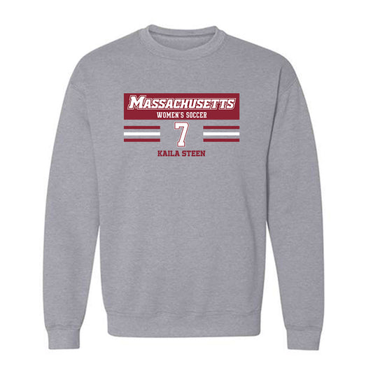UMass - NCAA Women's Soccer : Kaila Steen - Classic Fashion Shersey Crewneck Sweatshirt-0