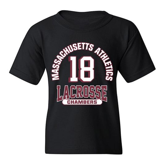 UMass - NCAA Men's Lacrosse : Cam Chambers - Classic Fashion Shersey Youth T-Shirt-0
