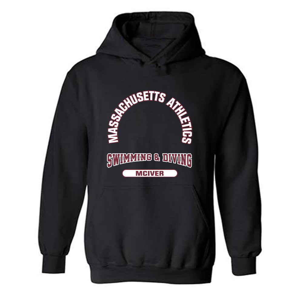 UMass - NCAA Women's Swimming & Diving : Hannah McIver - Classic Fashion Shersey Hooded Sweatshirt