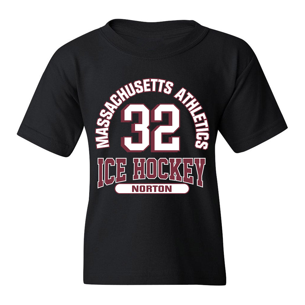 UMass - NCAA Men's Ice Hockey : James Norton - Classic Fashion Shersey Youth T-Shirt