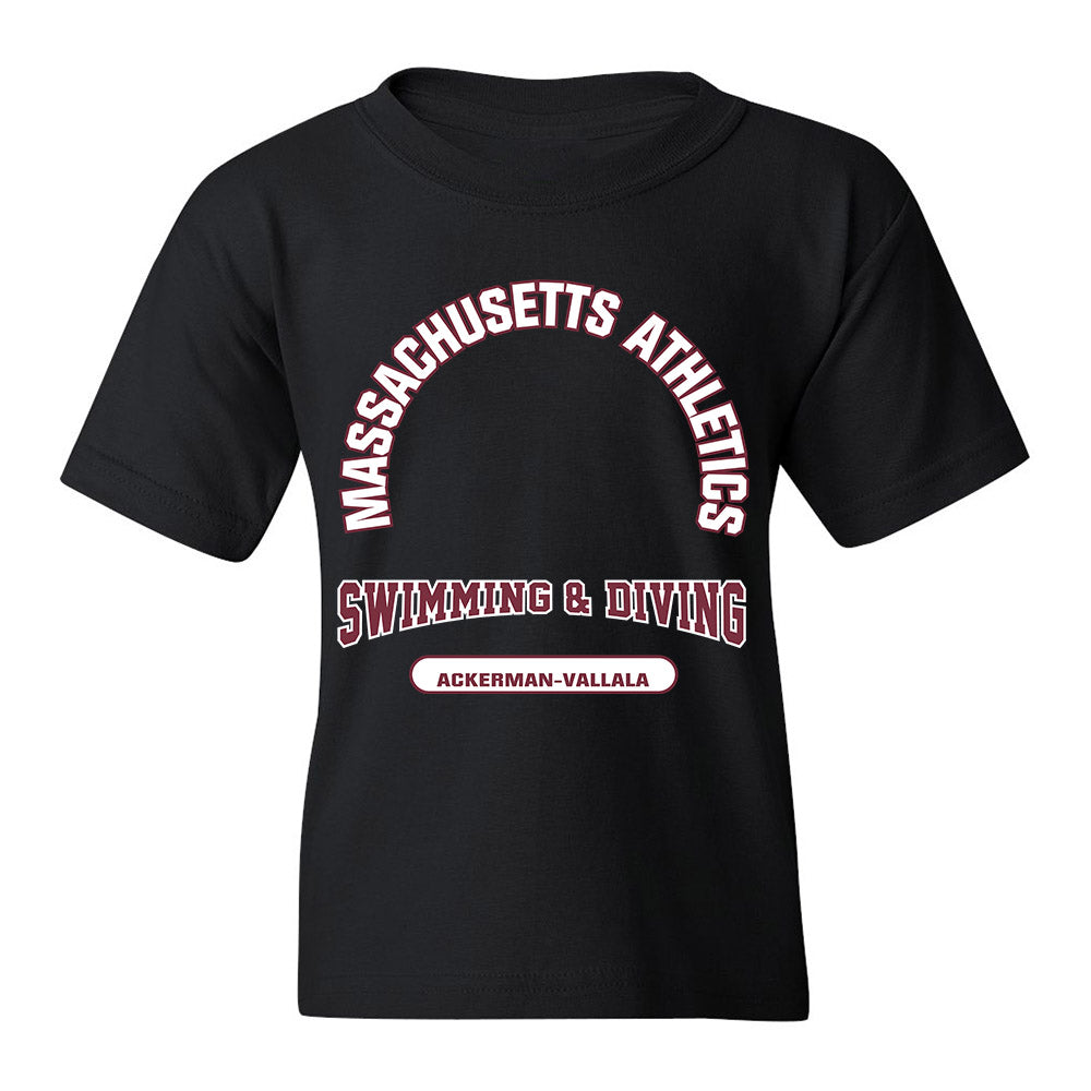 UMass - NCAA Women's Swimming & Diving : Diya Ackerman-Vallala - Classic Fashion Shersey Youth T-Shirt