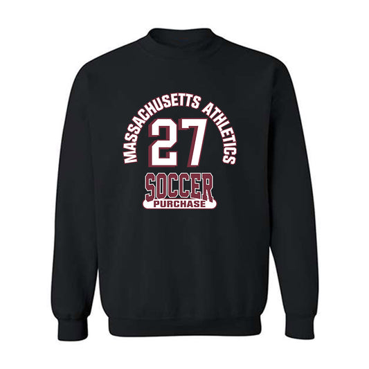 UMass - NCAA Men's Soccer : Layton Purchase - Classic Fashion Shersey Crewneck Sweatshirt