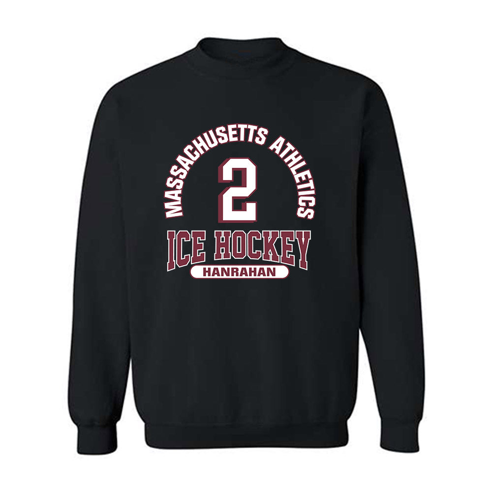UMass - NCAA Men's Ice Hockey : Coleson Hanrahan - Classic Fashion Shersey Crewneck Sweatshirt-0