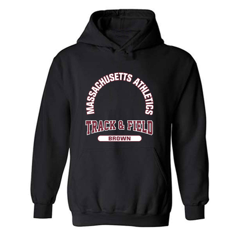 UMass - NCAA Men's Track & Field : Jacob Brown - Classic Fashion Shersey Hooded Sweatshirt