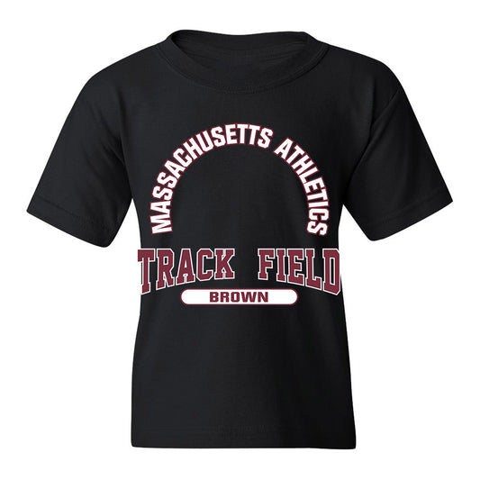 UMass - NCAA Men's Track & Field : Jacob Brown - Classic Fashion Shersey Youth T-Shirt